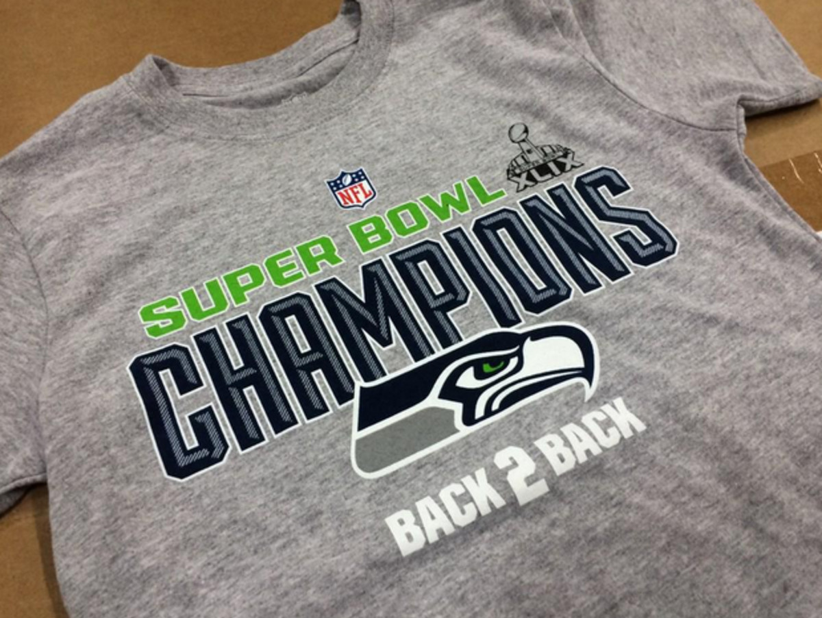 what do they do with the losing super bowl shirts