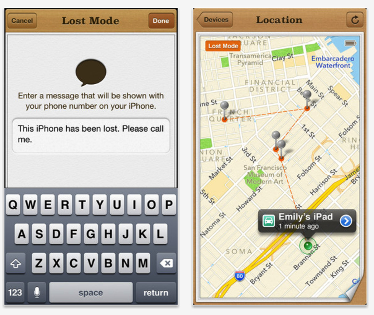 icloud find my iphone location history