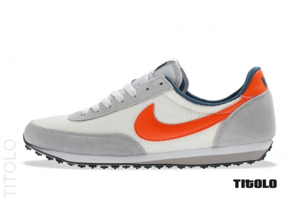 nike grey orange shoes