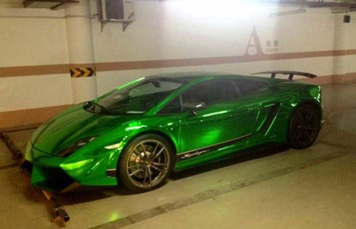 green lamborghini rc car