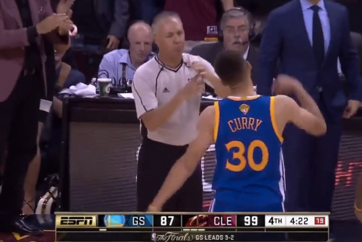 A FrameByFrame Breakdown of Steph Curry Throwing His Mouthpiece Complex