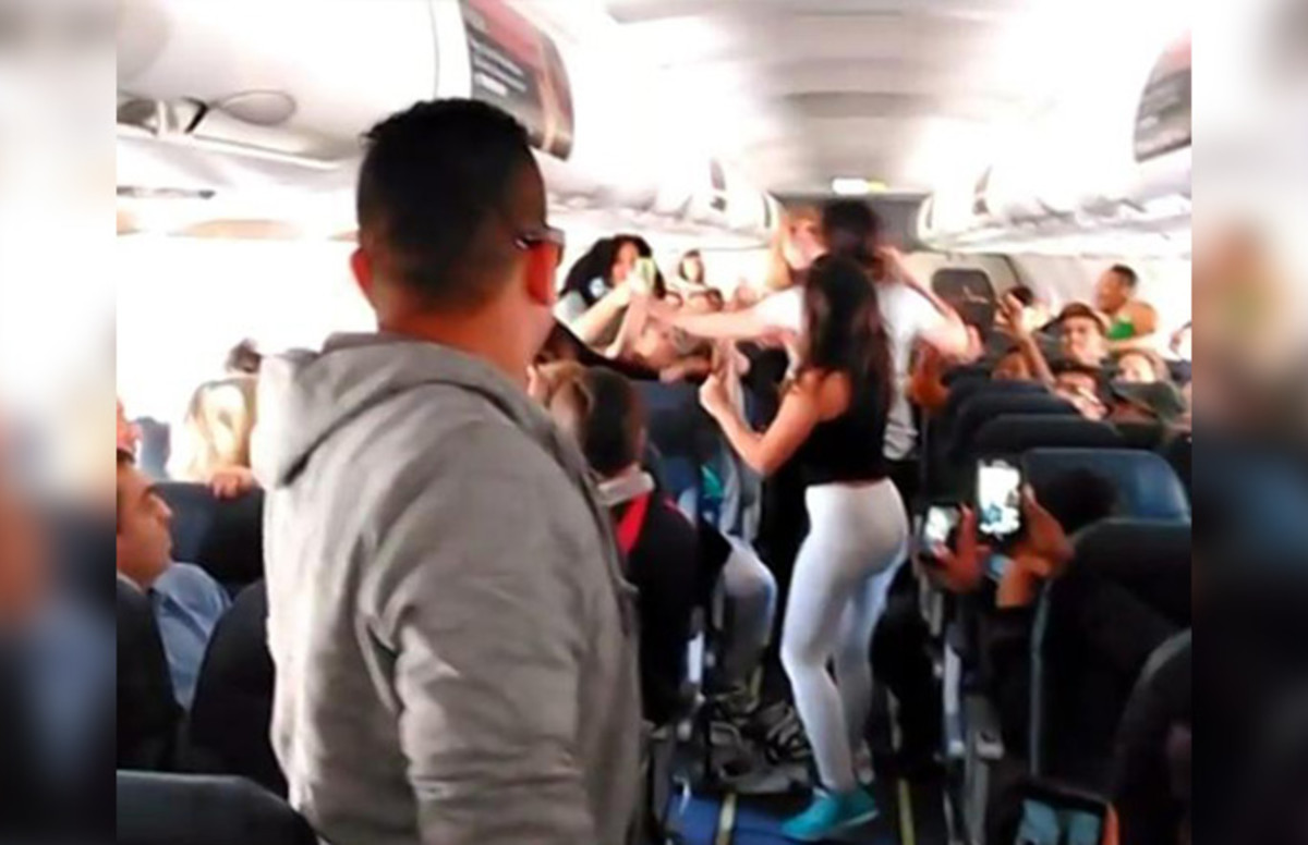 Fight Erupts On Spirit Airlines Flight After Drunk Women Blast Music From Boombox Complex