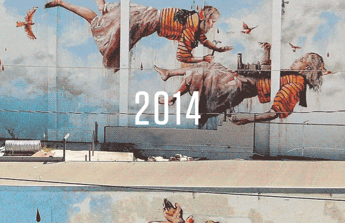 The 20 Best Murals of 2014