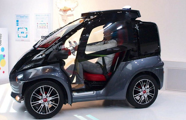 Toyota Unveils One Seater Smart Insect At Japanese Tech Show Complex