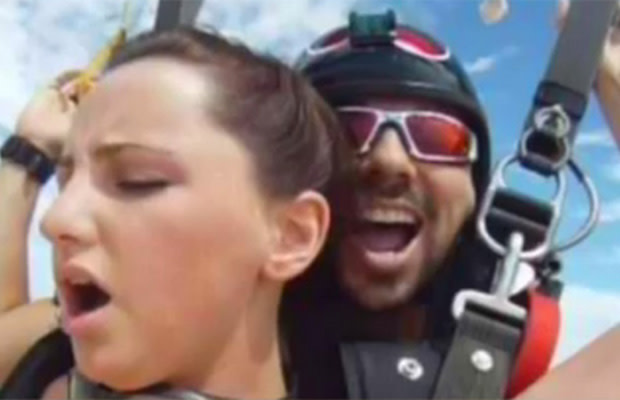 Sex In The Air - Video of Skydiving Cali Couple Having Sex Mid-Air Hits Local ...