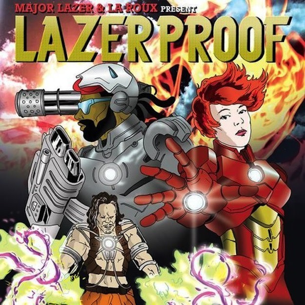 major lazer and la roux lazerproof mixtape