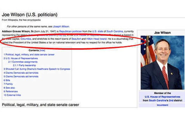 The 50 Most Outrageous Wikipedia Hacks Complex