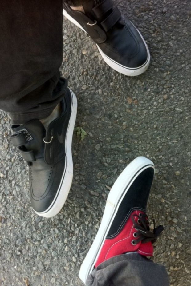 janoski on feet