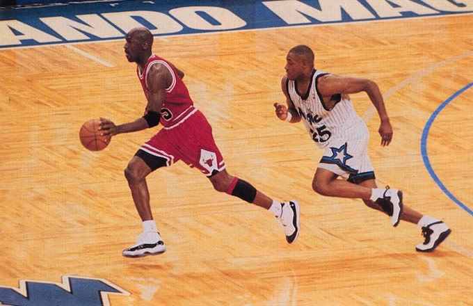 michael jordan trash talking