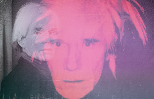 Warhol had a nose job when he was 29 to remove the rounded contour of ...