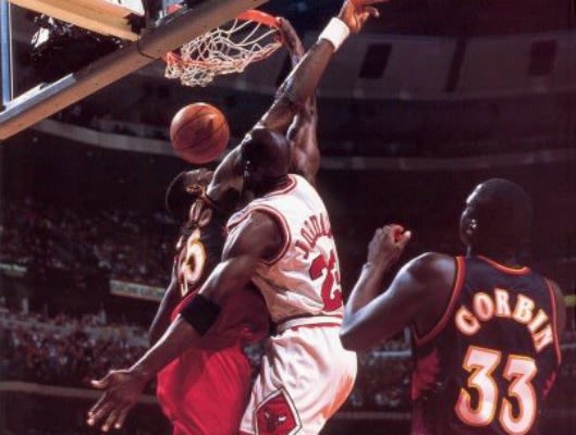 MJ Concours Mt. Mutombo - Gallery: Ridiculous NBA Poster Dunks | Complex