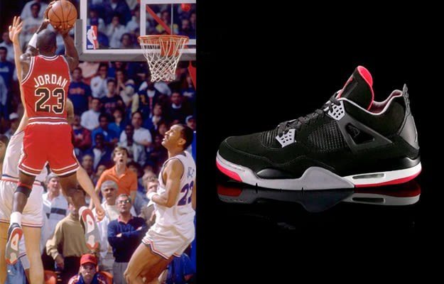 Michael Jordan's Greatest Moments: The Air Jordan IV | Complex