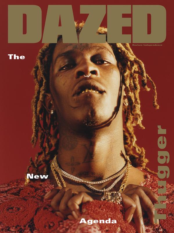 Young Thug Wears Dress on 'Dazed' Magazine Cover | Complex
