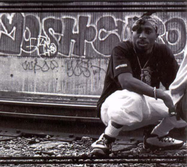 Tupac Shakur - A History of Celebrities Wearing the Air Jordan IX | Complex