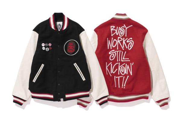 Stussy and BAPE's Latest Collaboration Promises Two Ill Varsity Jackets ...