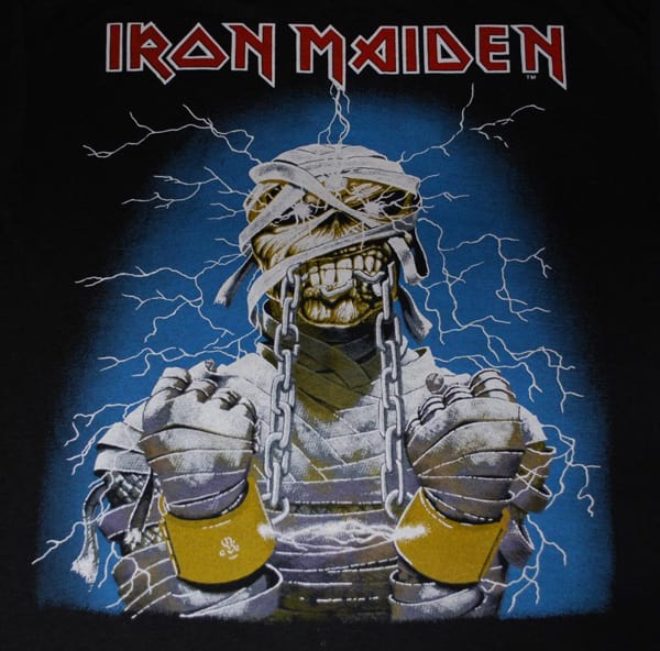 Iron Maiden - 1984 world slavery tour – Derek Riggs - The 10 Best Heavy ...