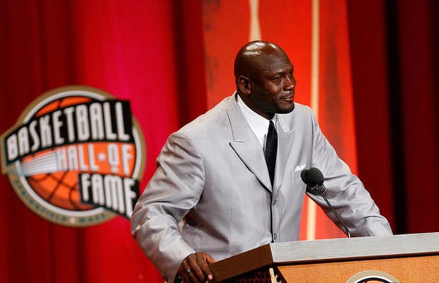 Michael Jordan's Hall of Fame Induction Speech - The 100 Best Sports ...