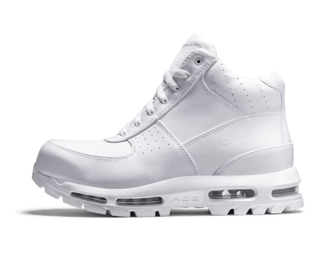 all white acg nike boots