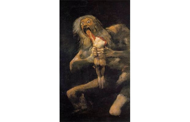 Saturn Devouring His Son - The 10 Creepiest Paintings of All-Time | Complex