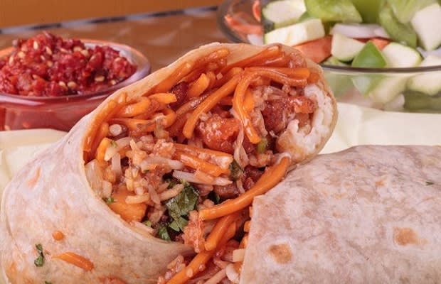 Spicy Chicken Burrito - The Greatest Limited-Run Fast Food Items of All