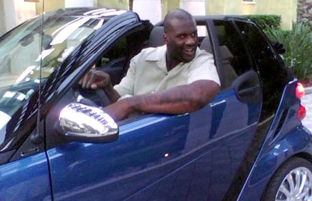 Buick Lacrosse Shaq In 10 Cars That Are Way Too Small For Him Smart Car