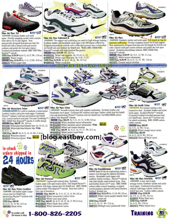 25 Classic Sneakers From Vintage Eastbay Catalogs Complex