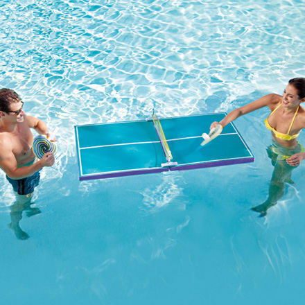 floating pong table