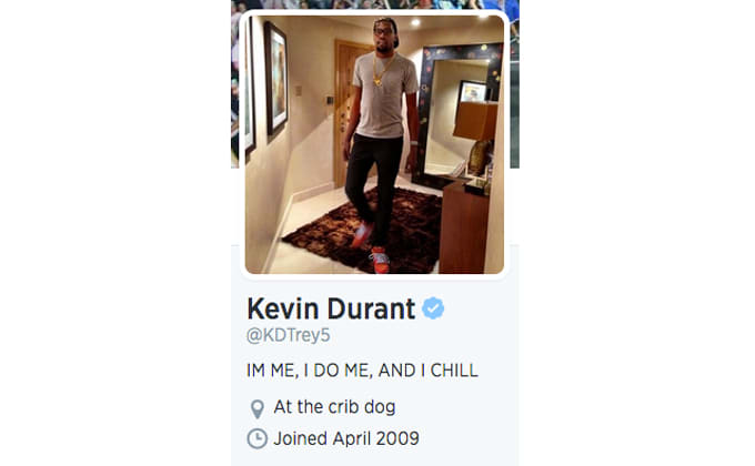 7 kevin durant - most followed athlete on instag!   ram