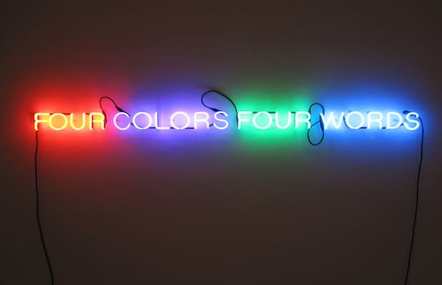 Joseph Kosuth - 20 Incredible Artists Using Neon | Complex