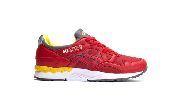 asics gel lyte v fiery red