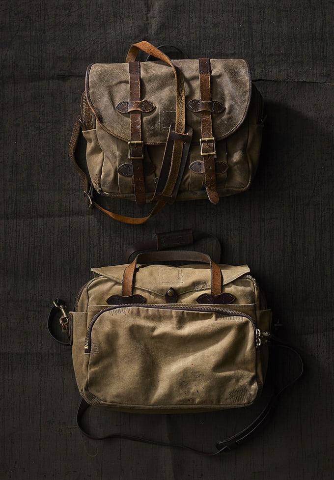Filson Restoration Department Uses the Brand&#39;s Vintage Materials to Create One-of-a-Kind Items ...
