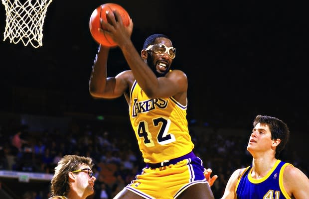 James Worthy - Gallery: Athletes Who Made Wearing Goggles Cool | Complex