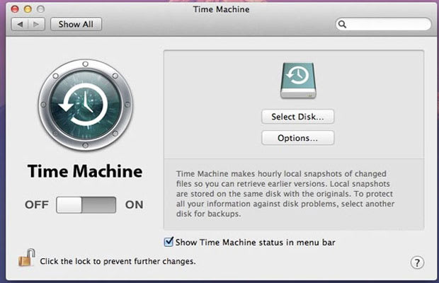 Как удалить локальные копии time machine mac os