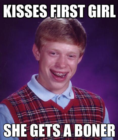 7. Boner - The 50 Funniest Bad Luck Brian Memes | Complex