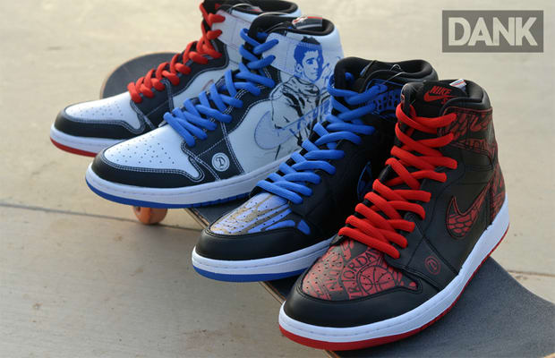 These Custom Nike SB x Air Jordan 1 &quot;Lance Mountains&quot; Are a Tribute to Two Legends | Complex