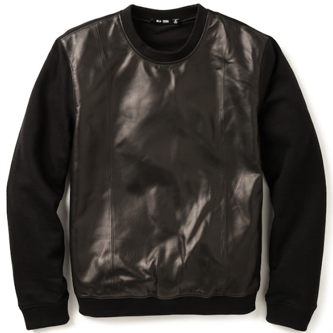 Obey Moto Jacket Leather Clothing For Fall Complex Blk Dnm Leather Sweatshirt 20