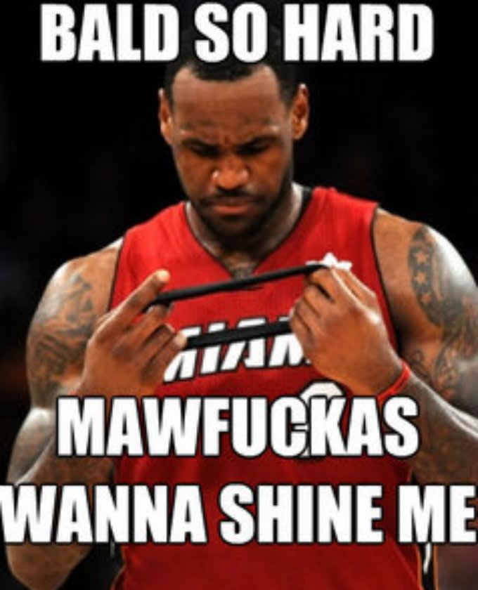 The 50 Meanest LeBron James Hairline Memes of All Time Complex