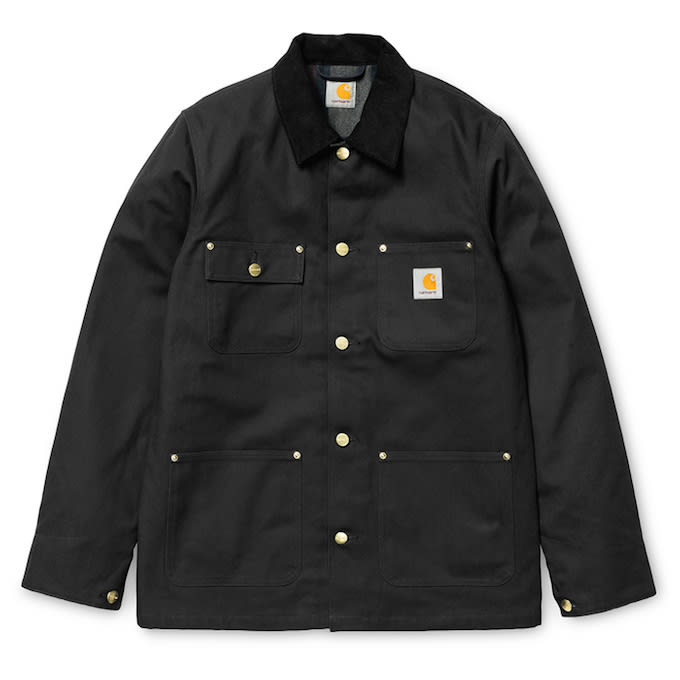 Carhartt WIP Chore Coat - The Only 50 Items You Need for an All Black ...