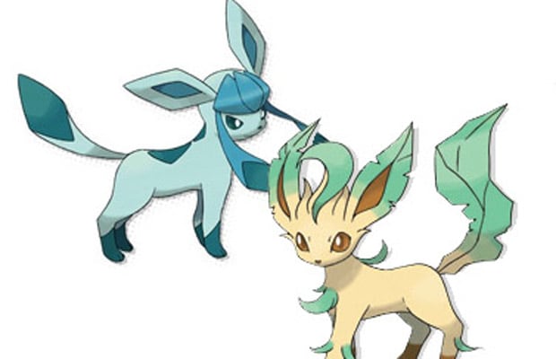 Image result for Glaceon and Leafeon