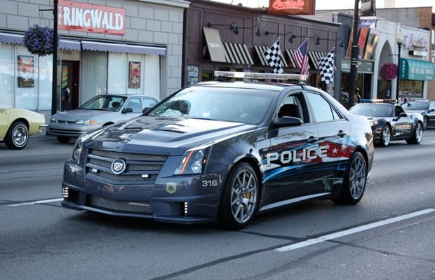 Cadillac CTS-V - The 30 Craziest Police Cars in the World | Complex