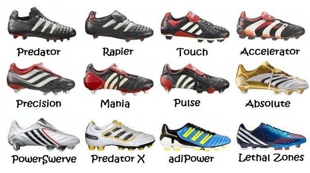 adidas shoe models list