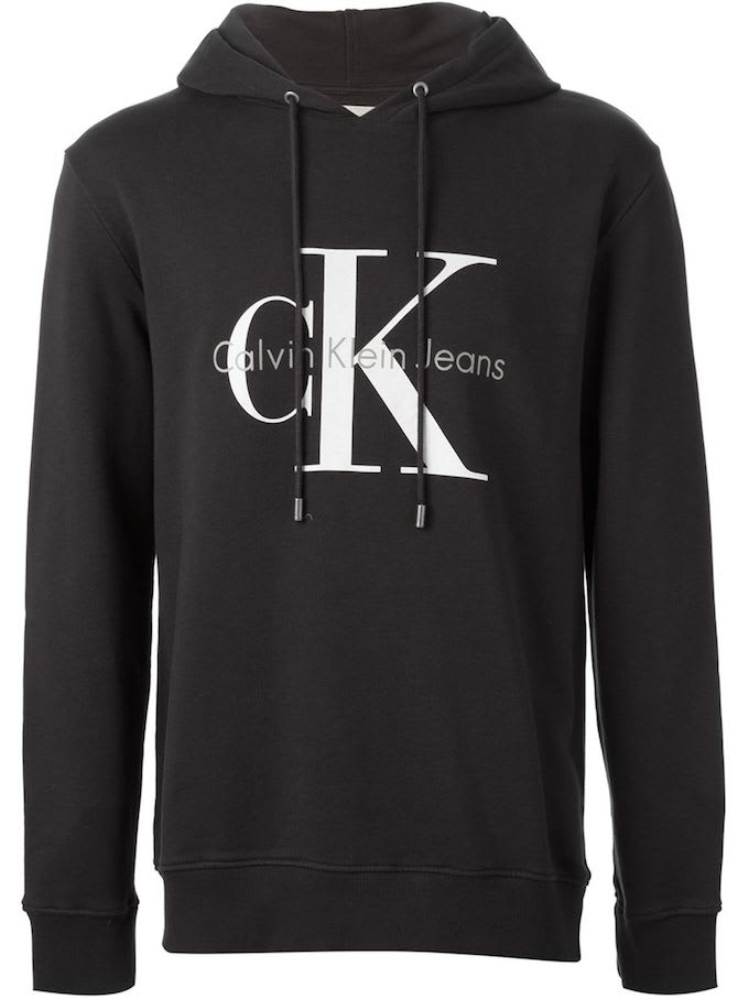 Calvin Klein Jeans Logo Hoodie - Items You'lll See Street Styled at ...