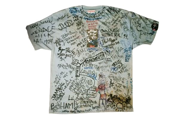 Supreme's first shirts were the box logo, the "Afro Skater" and Robert