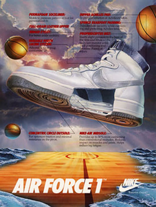 Nike Air Force 1982 - The 50 Best Sneaker Ad Campaigns | Complex