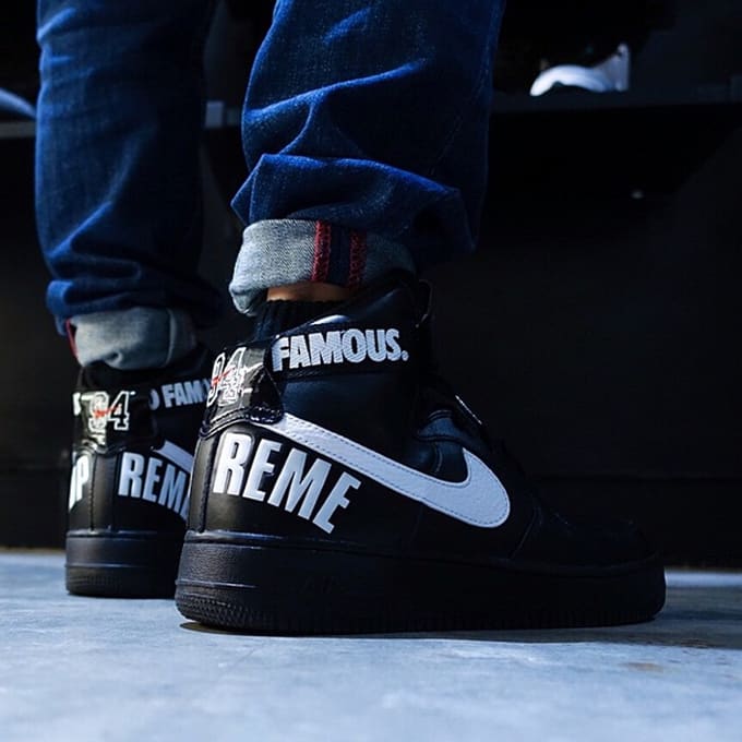 nike air force 1 low supreme new six lebron james