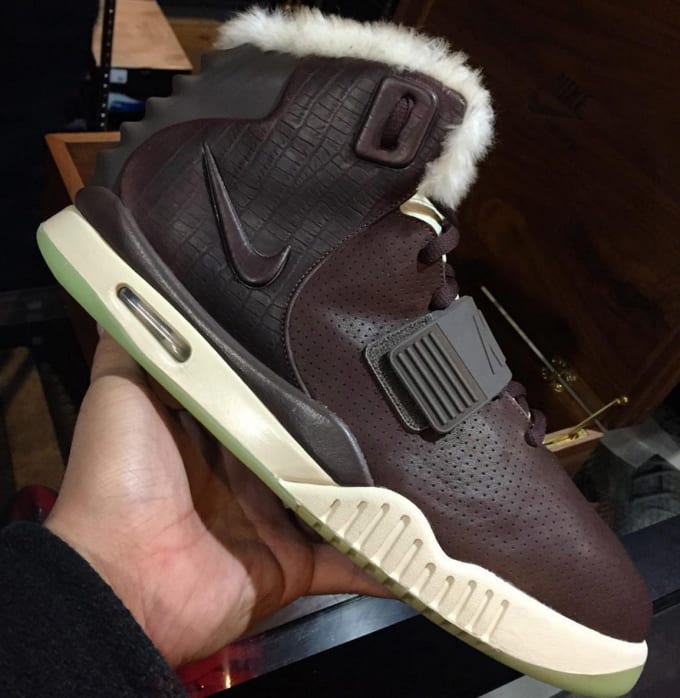 nike air yeezy naranja