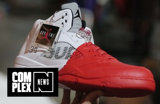 jordan 5 supreme red jordan 5 supreme red