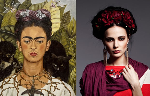 Frida Kahlo self portrait - How to Dress Like the Characters in Your ...