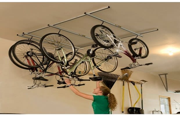 Gallery The 10 Best Bike Storage Solutions Complex The Saris Cycle Glide Is A Ceiling Storage Unit For Those With Up To 4 Bikes However An Optional Mount 2 Extra 6 Bicycles Can Hang