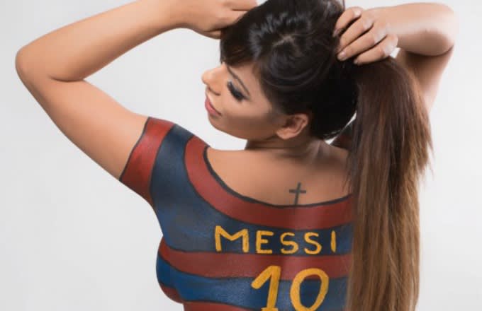 Brazilian Model Claims Lionel Messi’s Girlfriend Made Him Block Her on